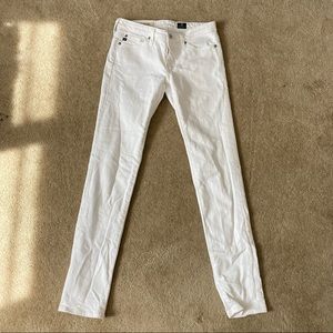 Adriano Goldshmied The Stilt White Cigarette Jean